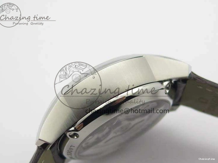 0325 De Ville Chronograph SS OMF 1:1 Best Edition White Dial On Brown Leather strap A Versatile 8111